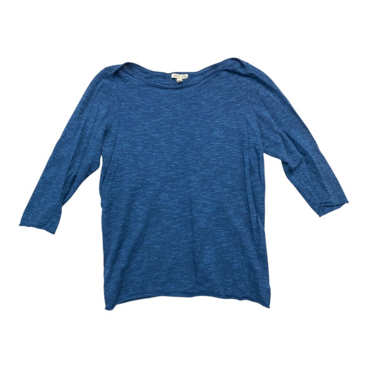 Sweater Designer By Eileen Fisher In Blue, Size:M