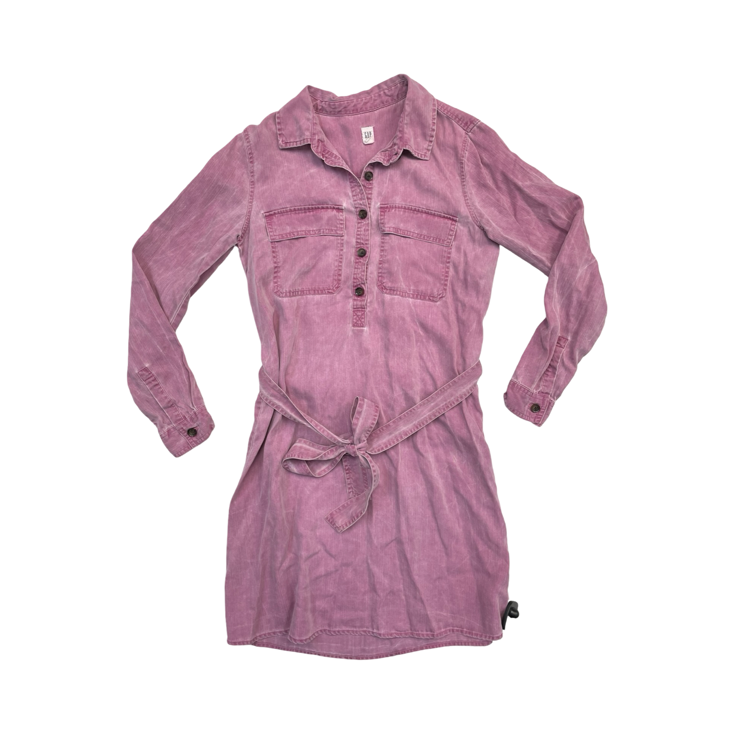 Dress Casual Midi By Gap In Pink, Size:Xs