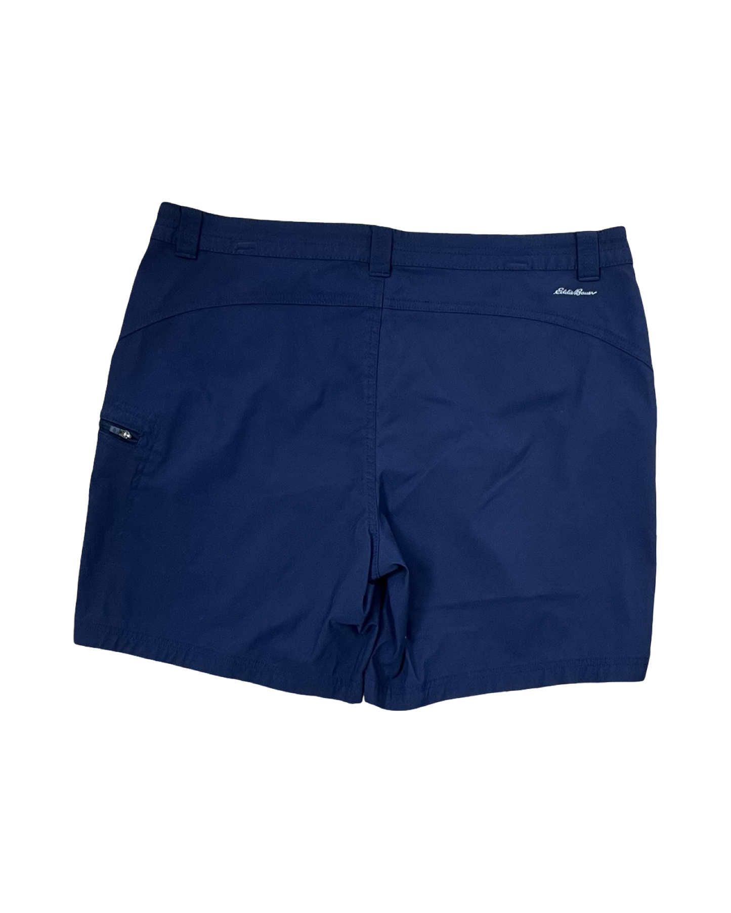 Shorts By Eddie Bauer In Navy, Size:16