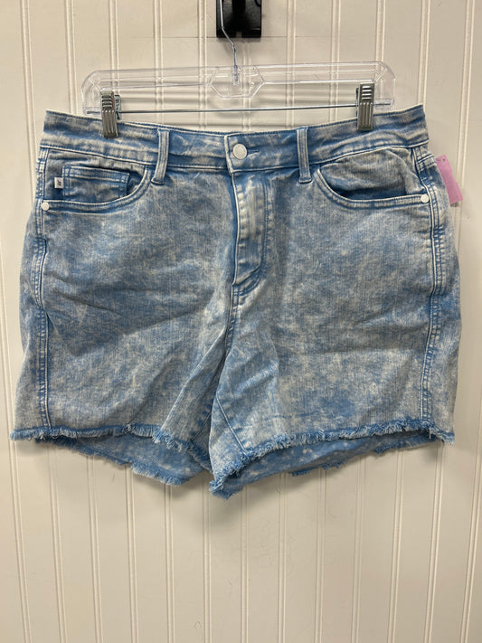 Shorts By Judy Blue In Blue Denim, Size:1X