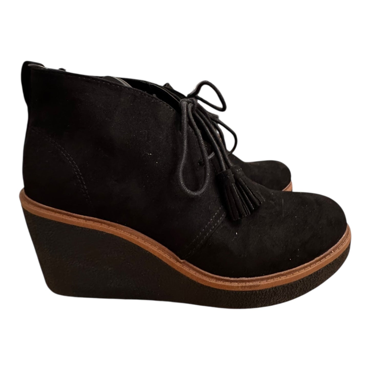 Boots Ankle Heels By Dr Scholls In Black, Size:8