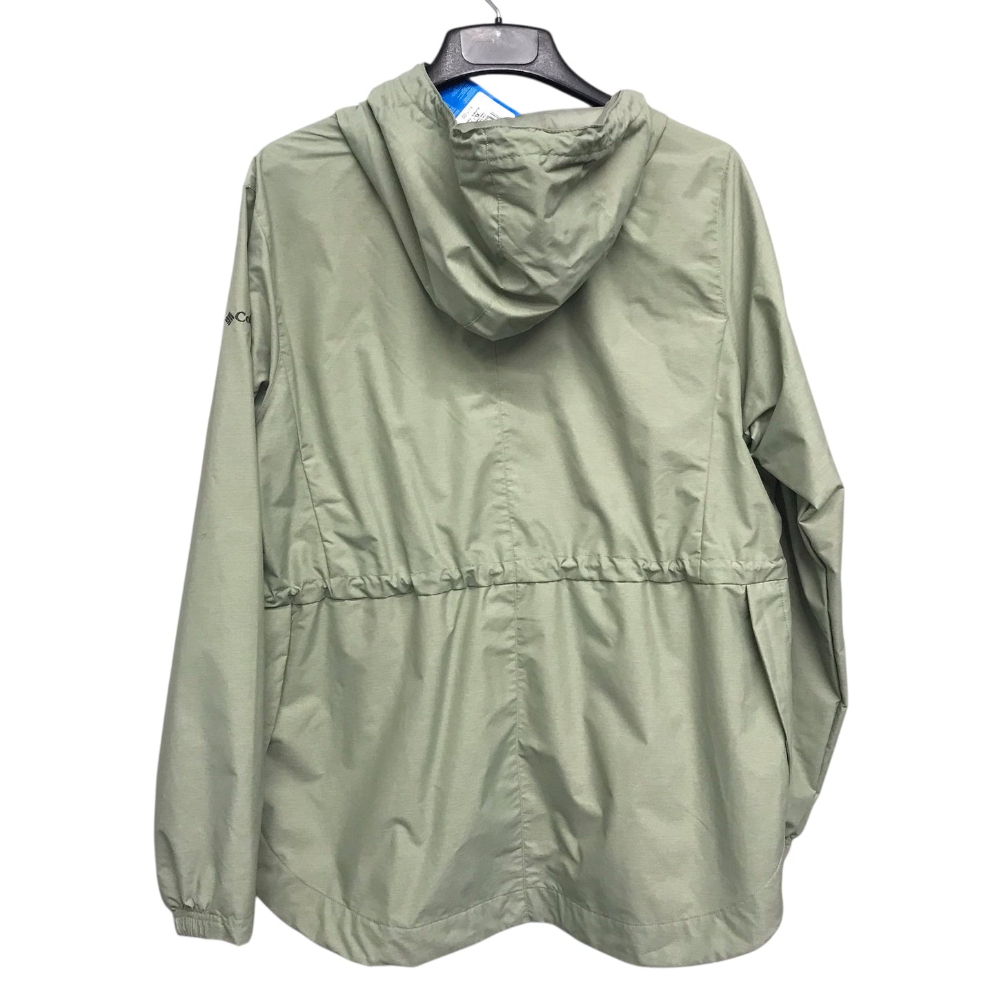 Jacket Windbreaker By Columbia In Green, Size:Xl