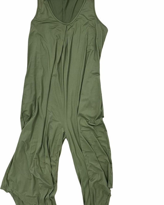 Jumpsuit By Clothes Mentor In Green, Size:Xl