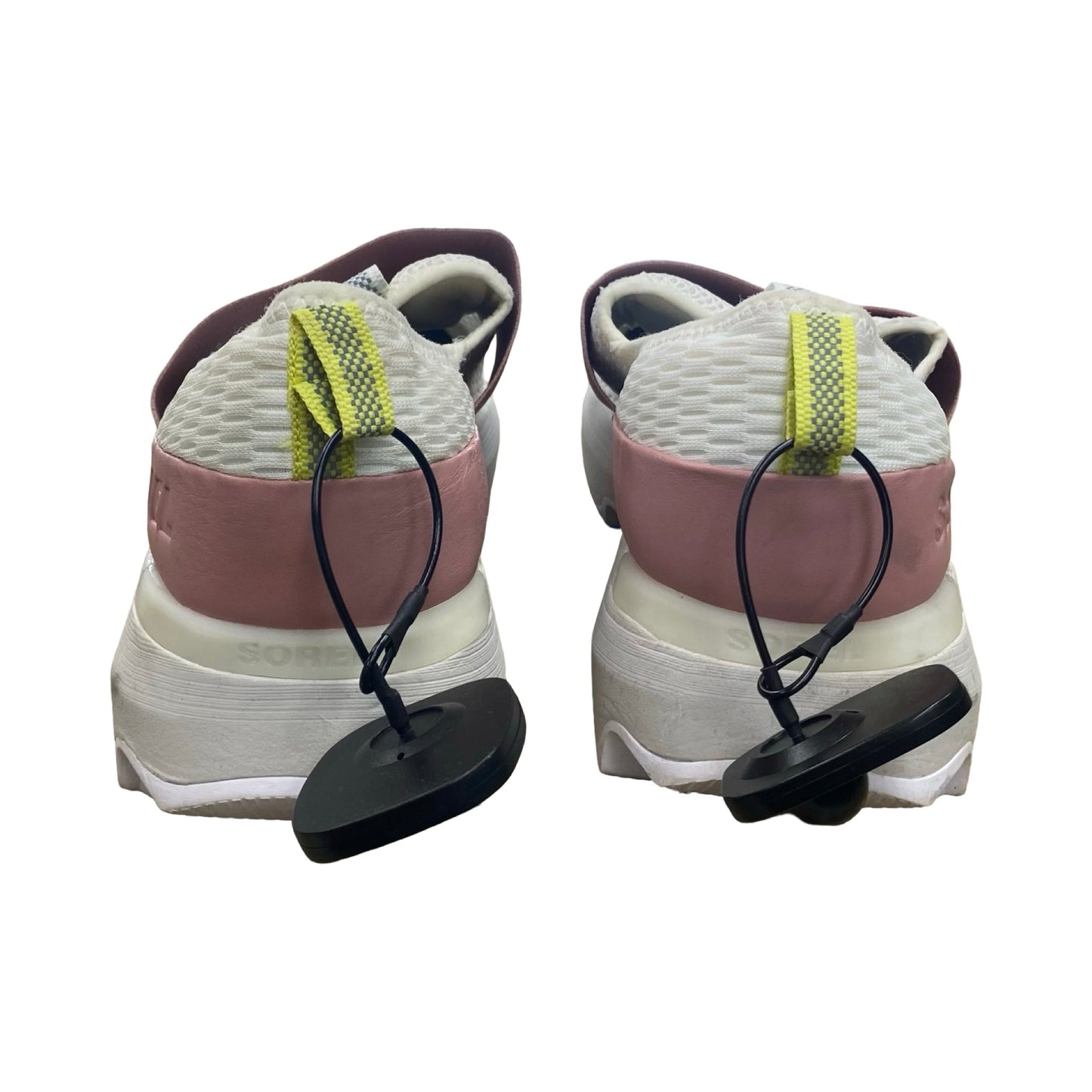 Shoes Designer By Sorel In Pink & White, Size:11