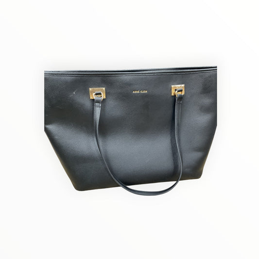 Handbag By Anne Klein In Black, Size:Large
