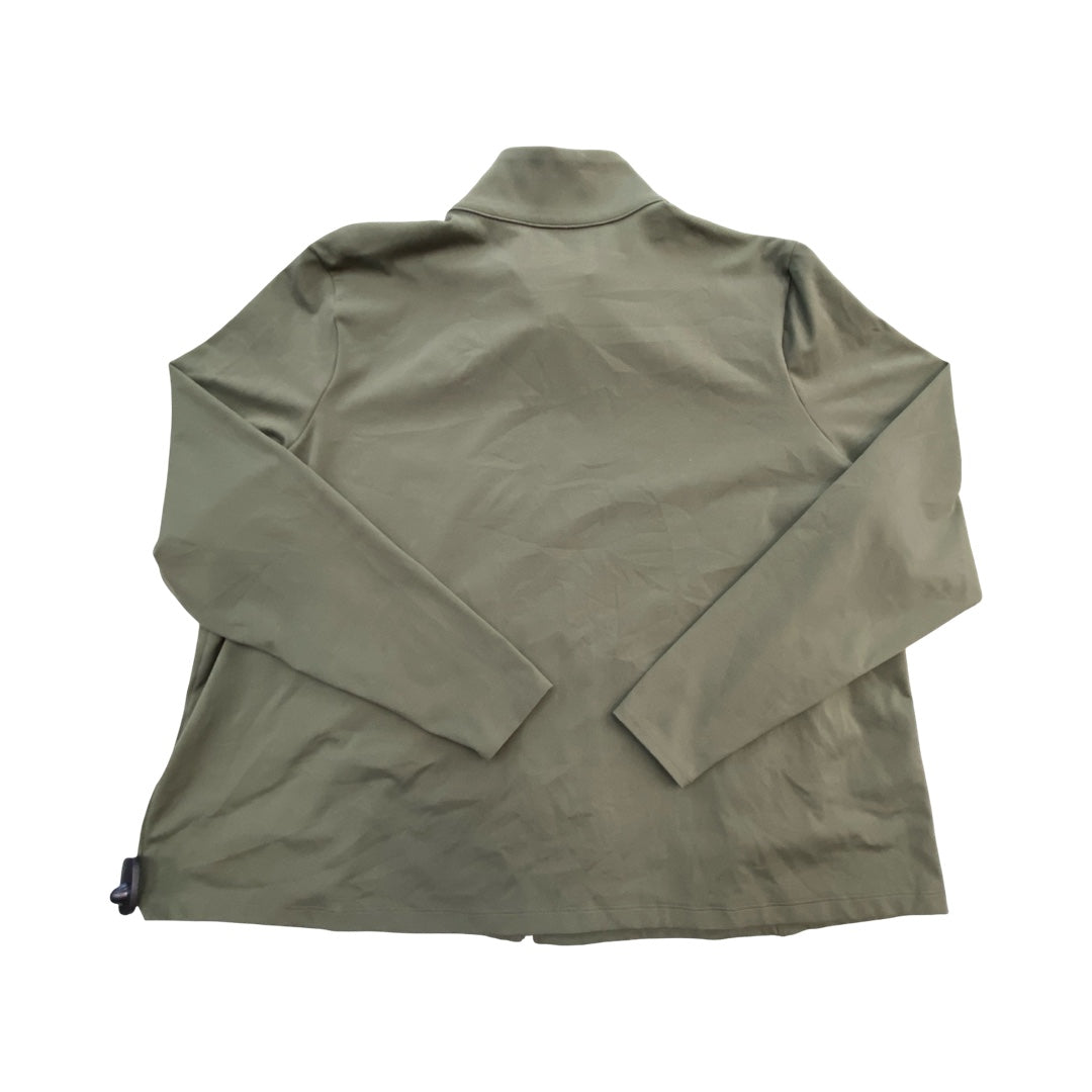 Athletic Jacket By Under Armour In Green, Size:3X