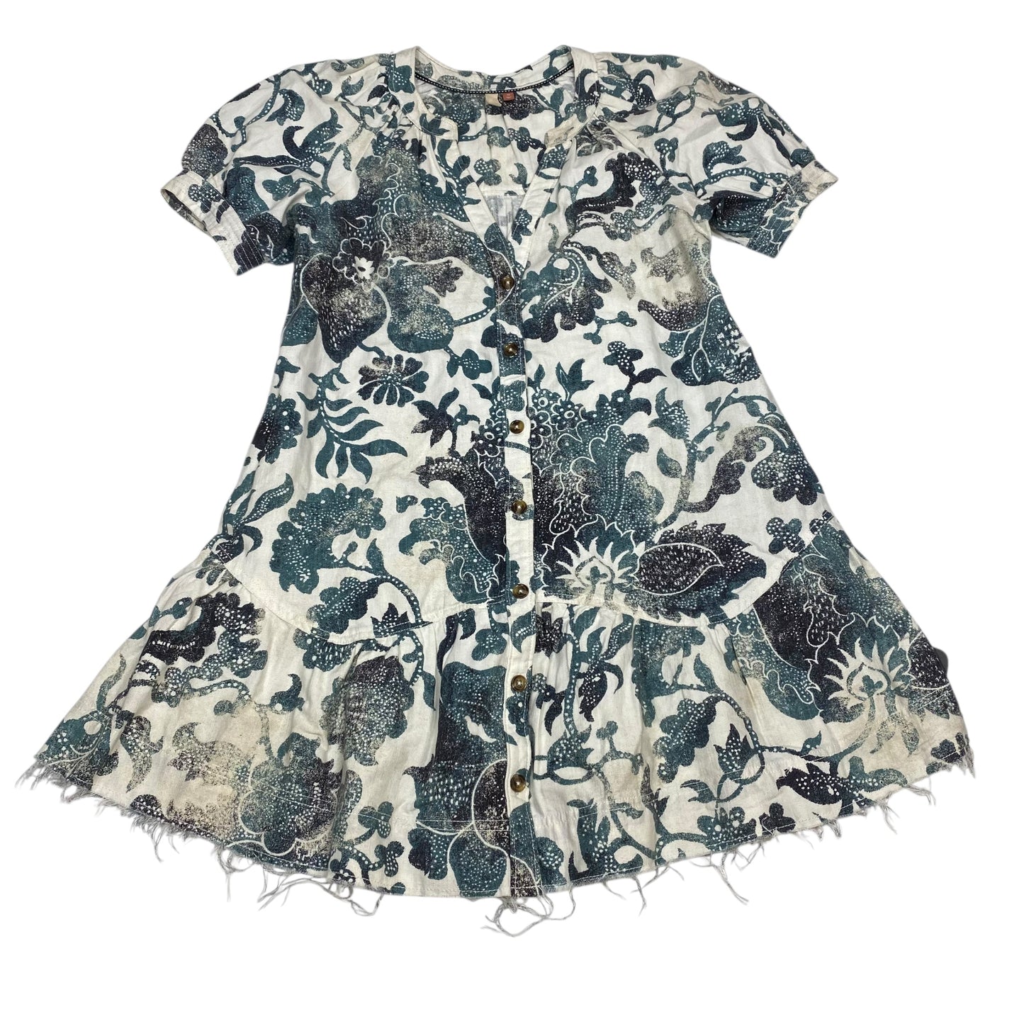 Dress Casual Short By Pilcro In Green & White, Size:Xs