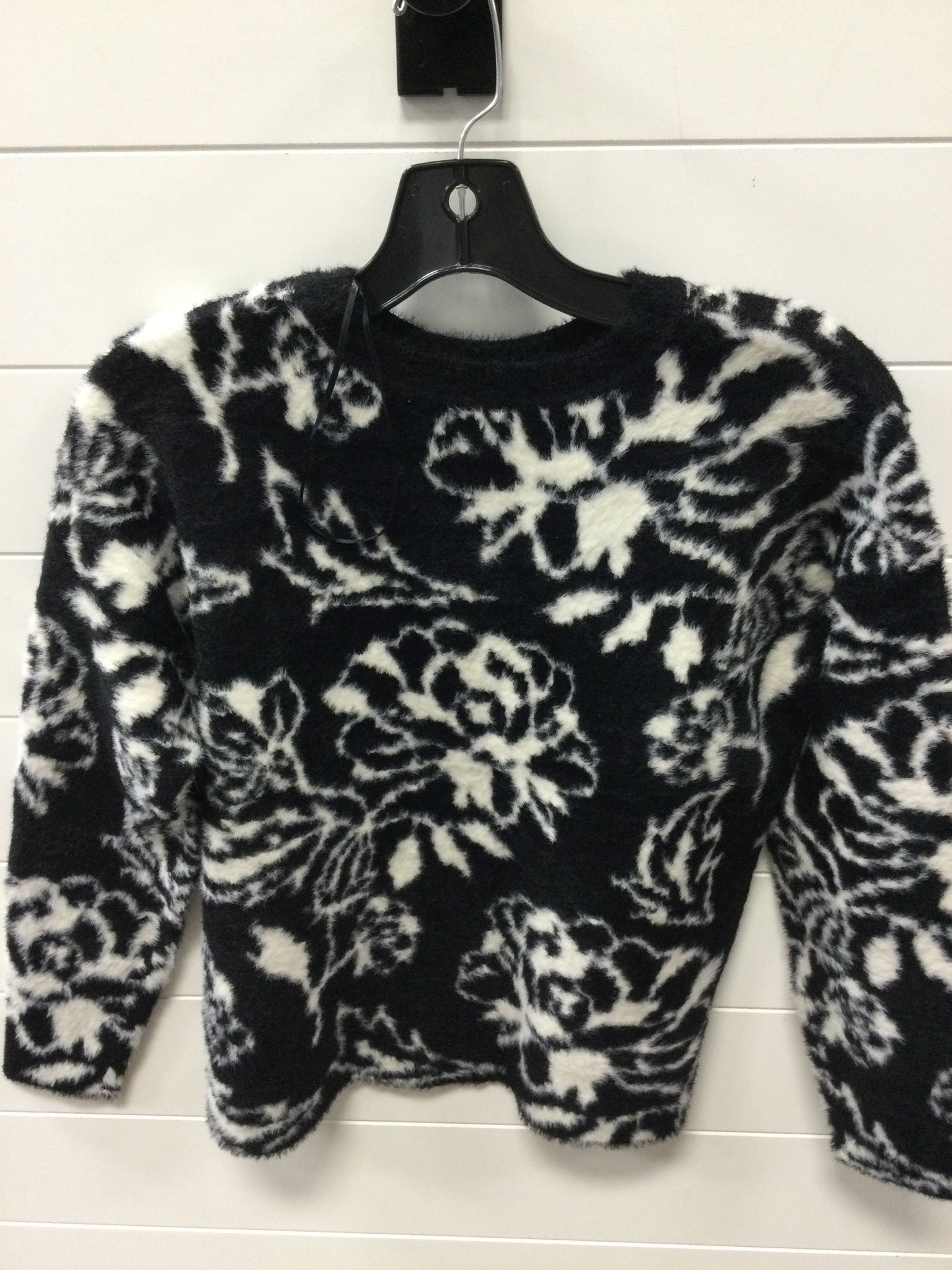 Sweater By Rachel Zoe In Black & White, Size:Xs