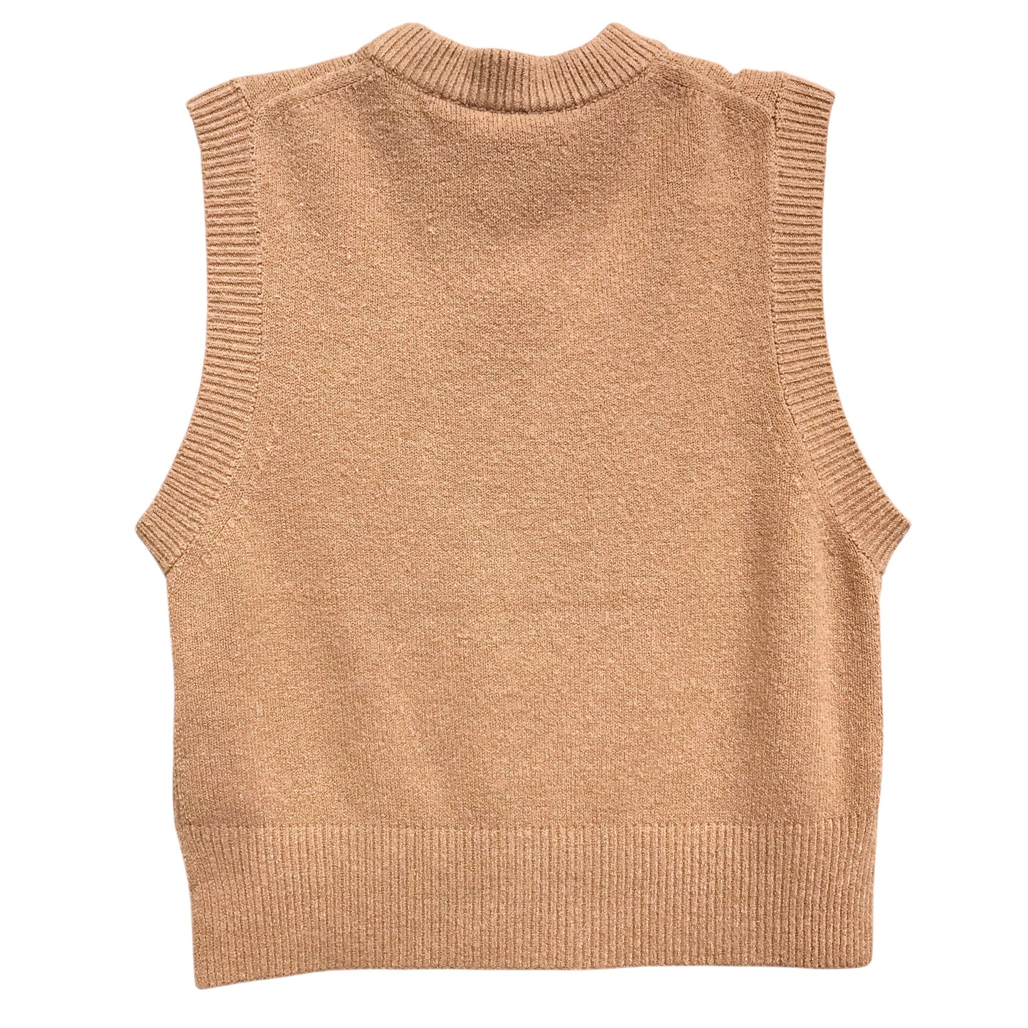 Vest Sweater By French Connection In Tan, Size:S