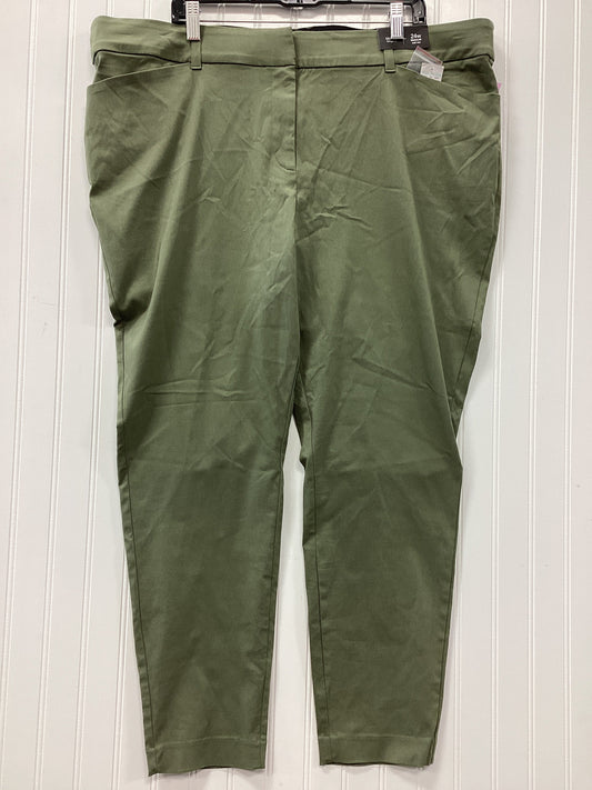 Pants Dress By Maurices In Green, Size:24