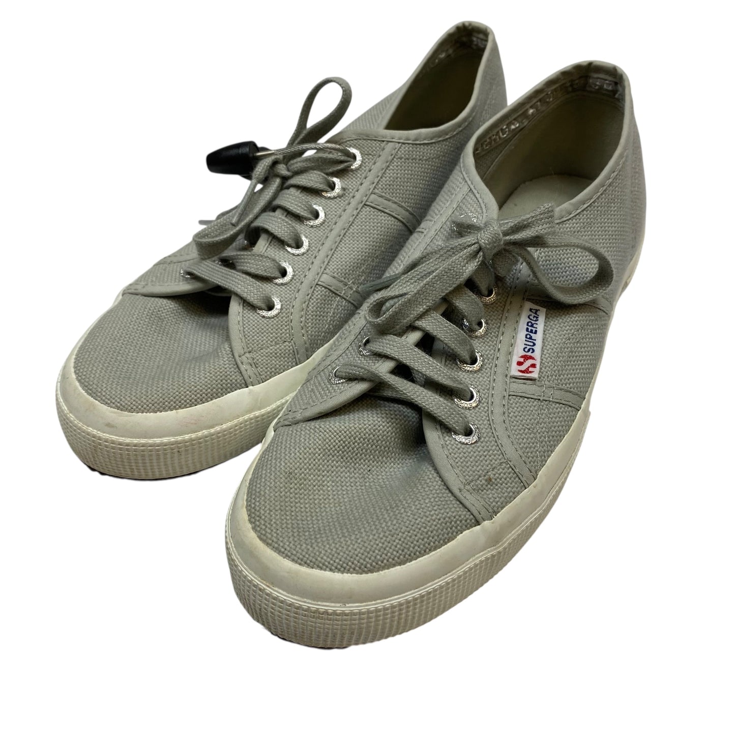 Shoes Sneakers By Superga In Grey, Size:8