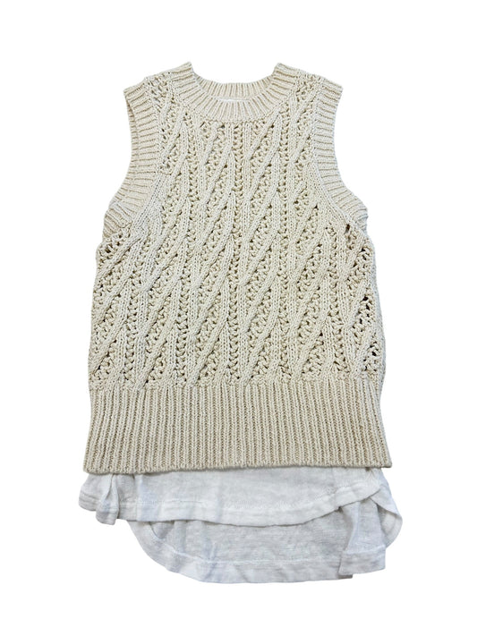 Top Sleeveless By Cma In Beige, Size:Xs