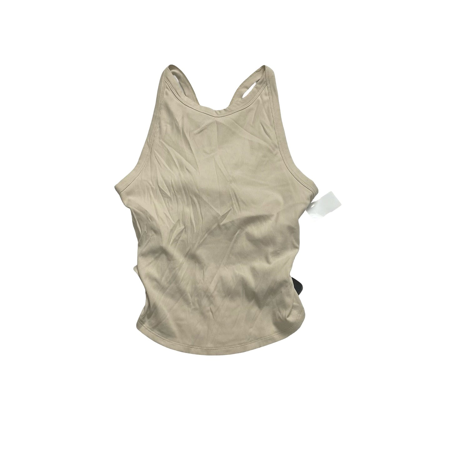 Athletic Tank Top By Outdoor Voices In Cream, Size:L