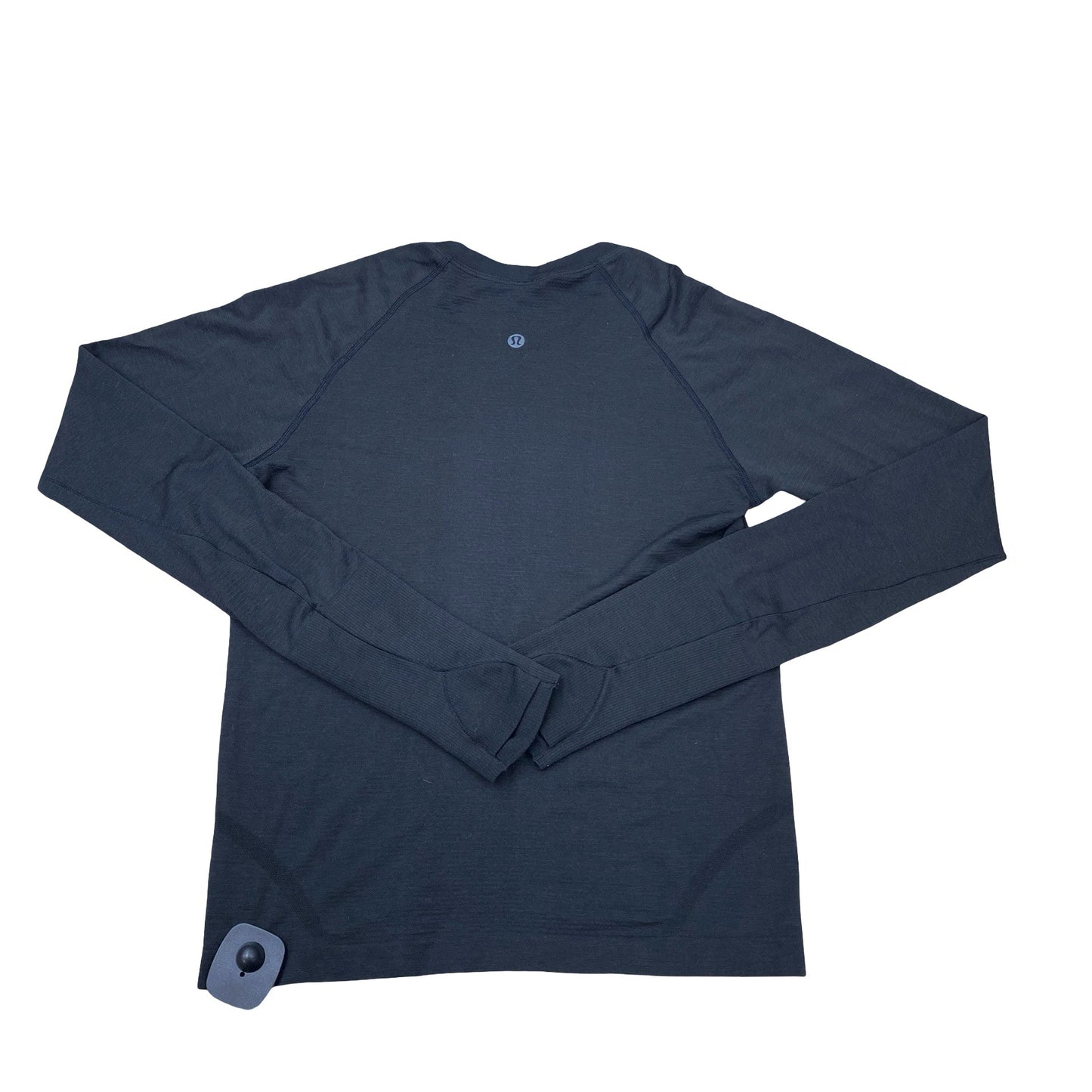 Athletic Top Ls Crewneck By Lululemon In Black, Size:6