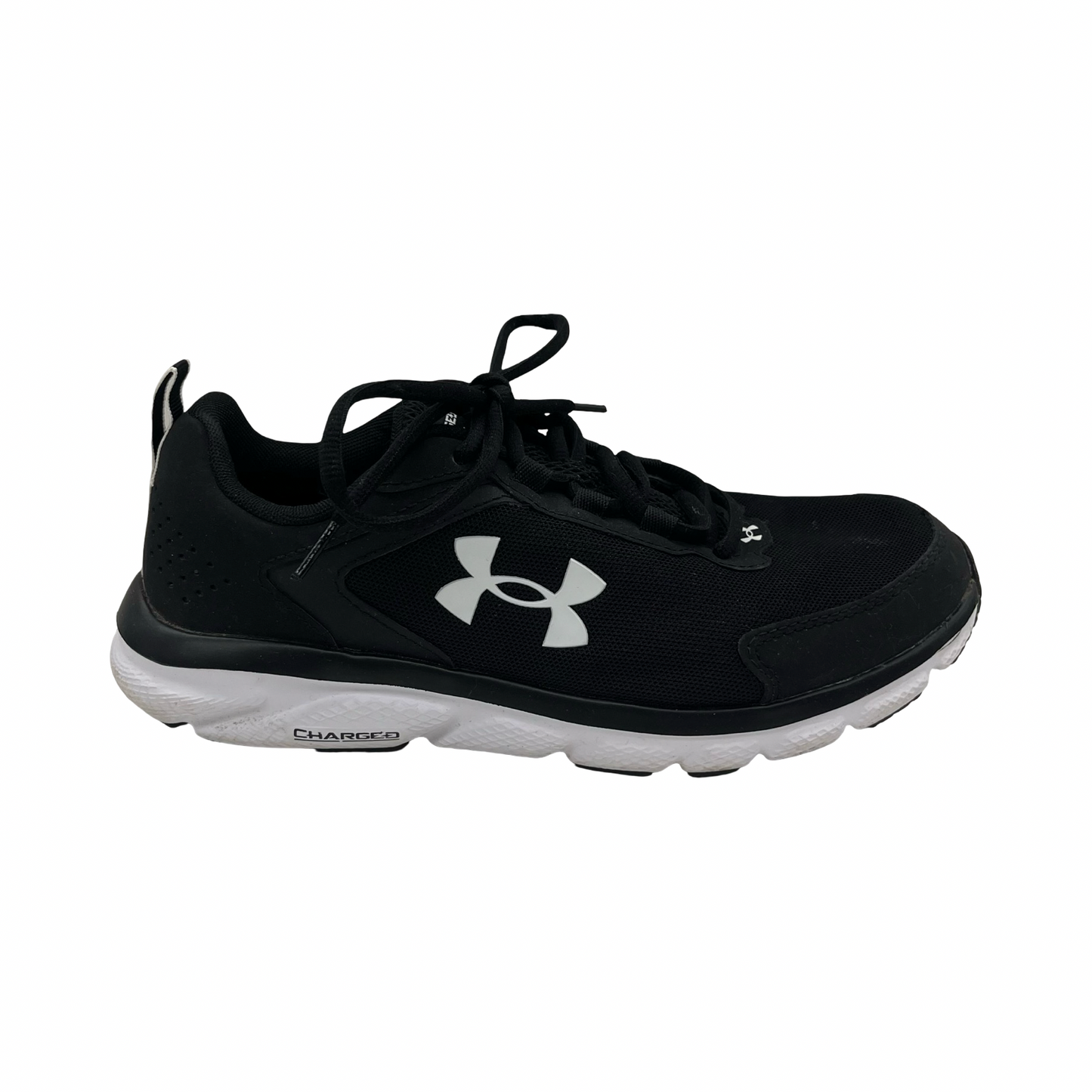 Shoes Athletic By Under Armour In Black & White, Size:9.5