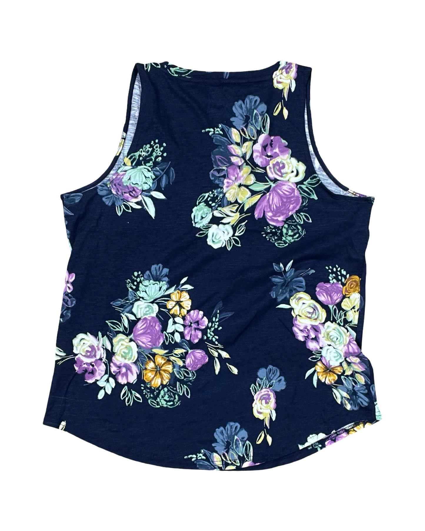 Top Sleeveless By Maurices In Blue, Size:L