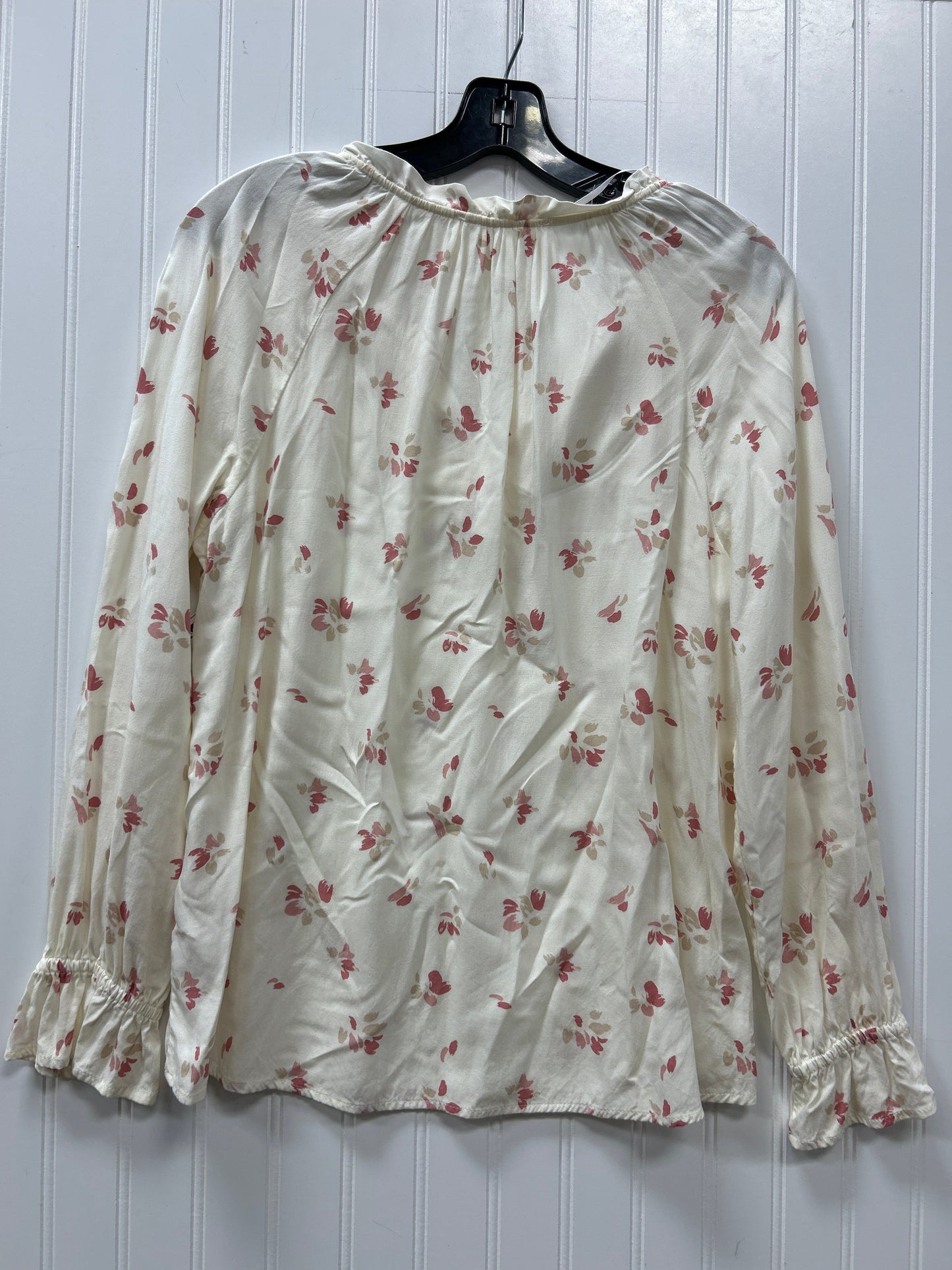 Top Ls By C And C In Cream, Size:M