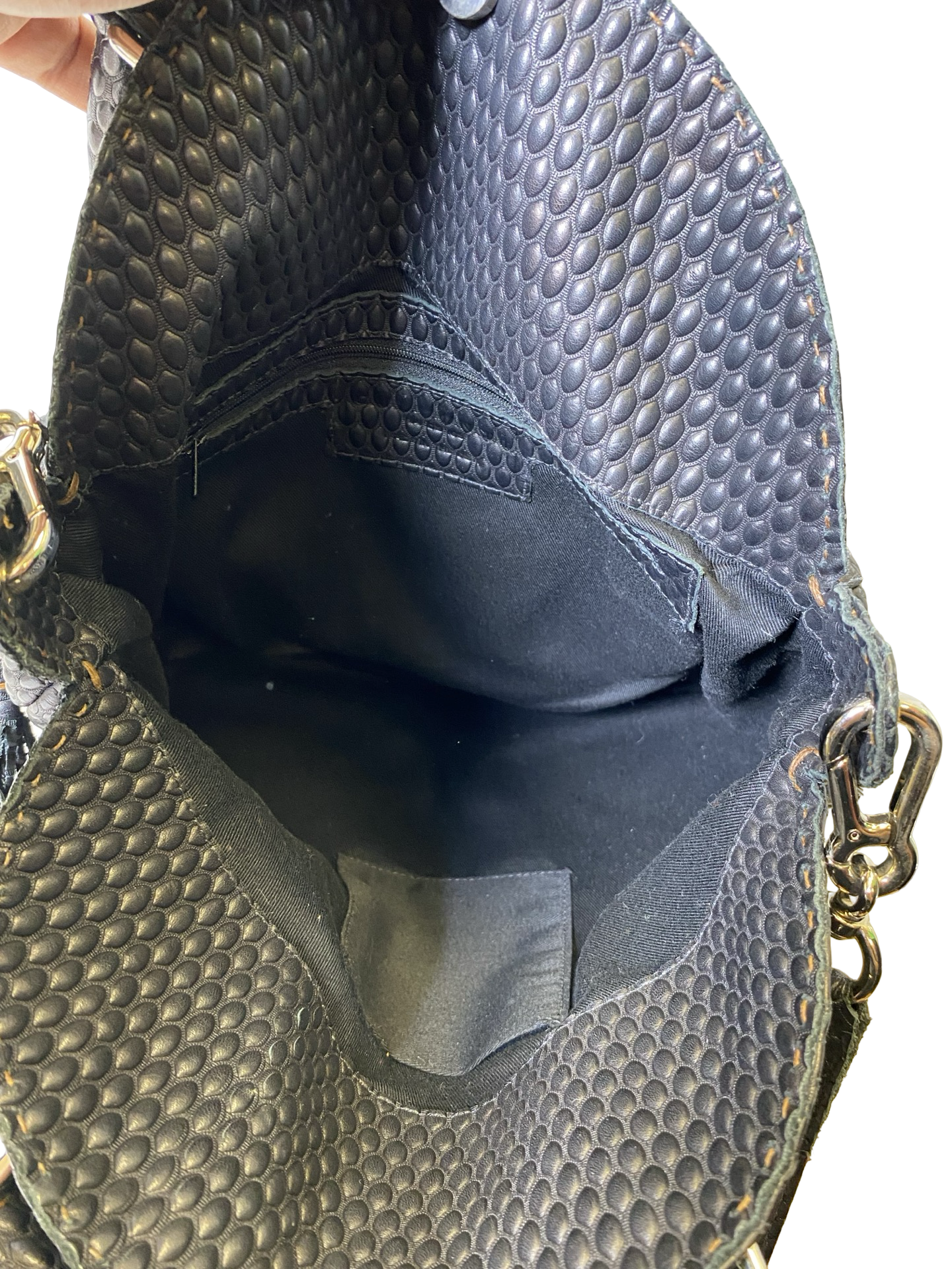 Tote Designer By Carla Mancini, Size: Large