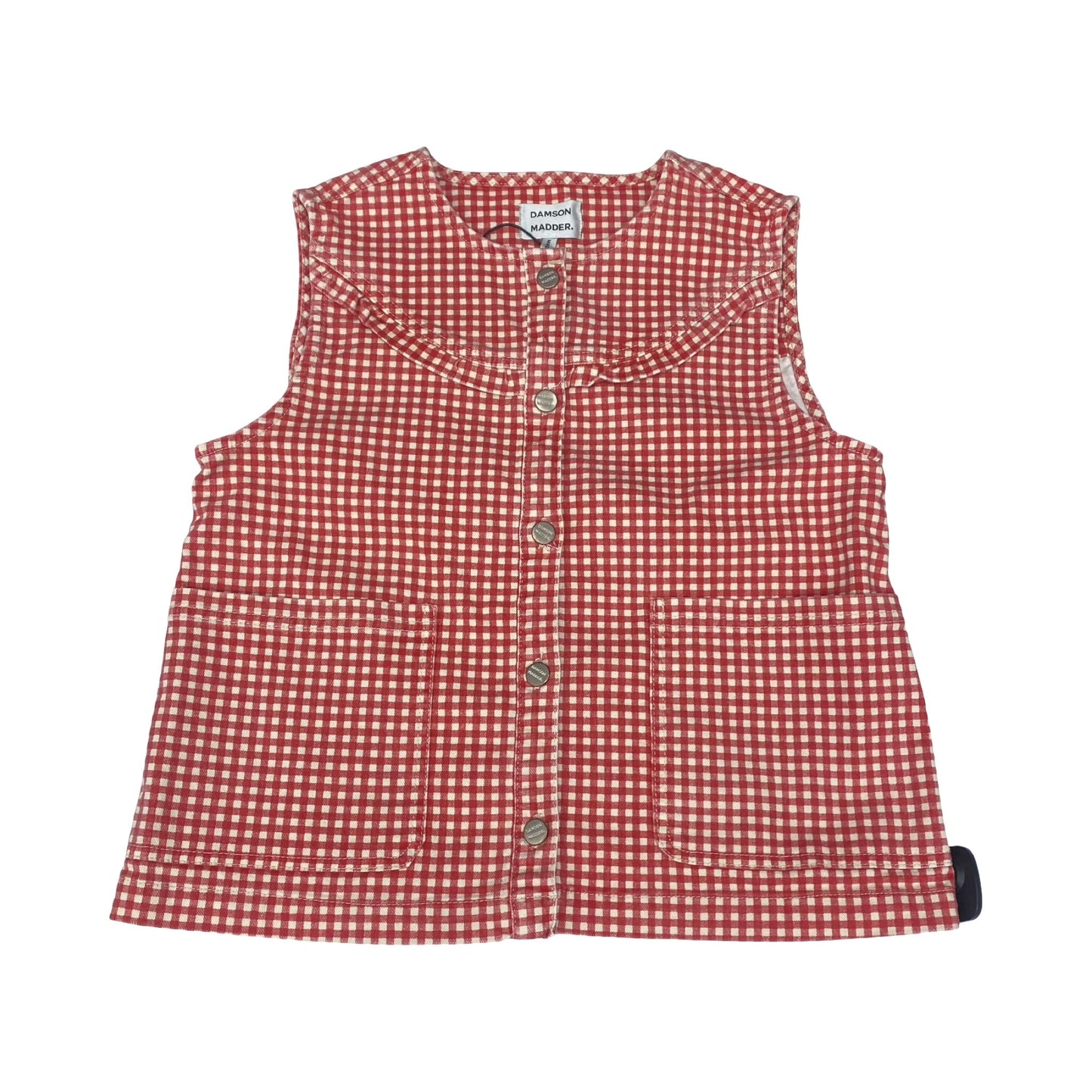 Vest Designer By Cma In Red & White, Size:L