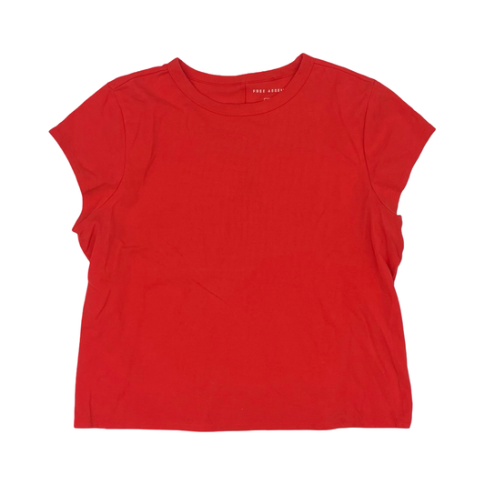 Top Ss By Free Assembly In Orange, Size:Xxl