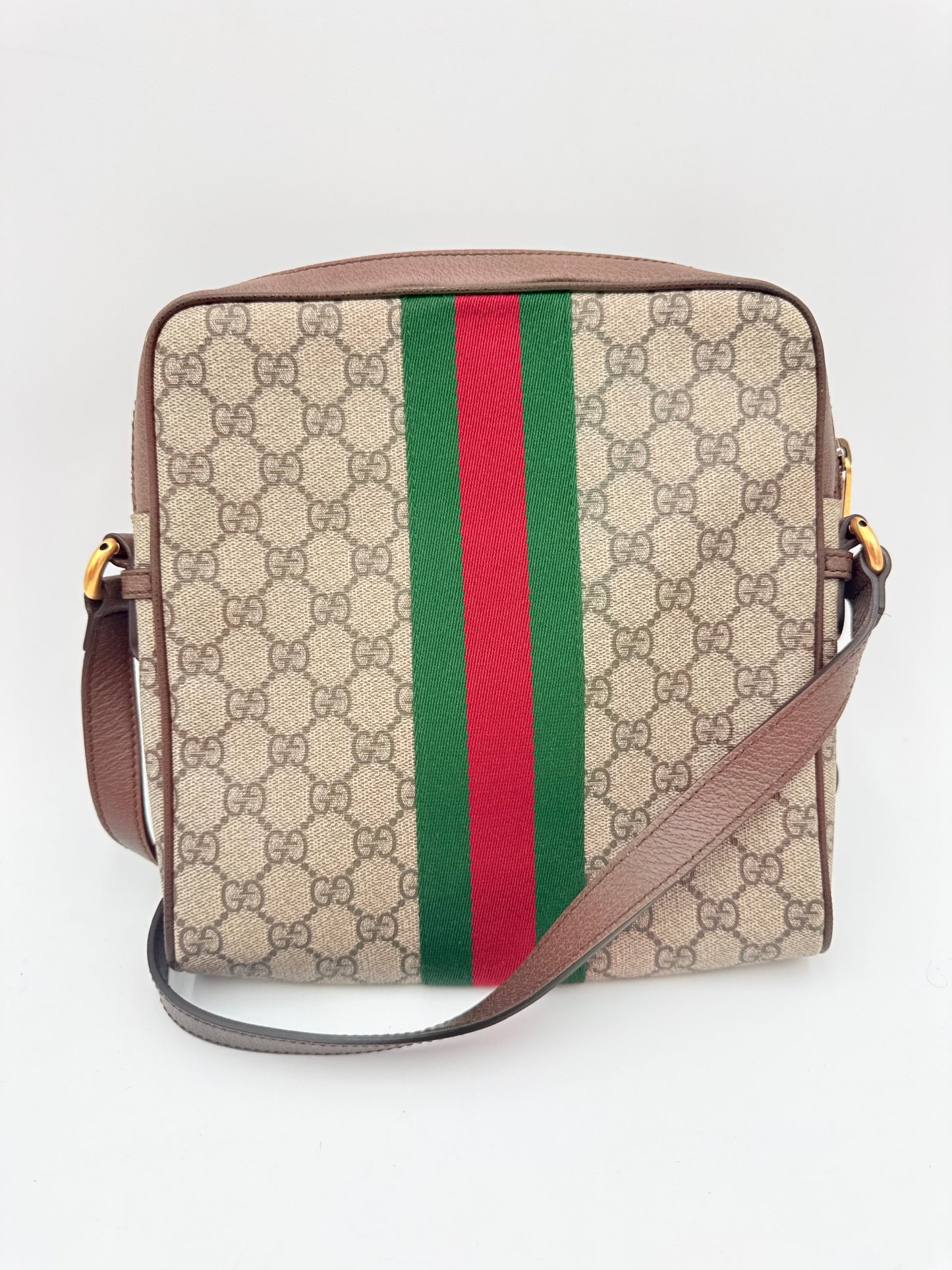 Crossbody Luxury Designer By Gucci In Multi, Size:Medium