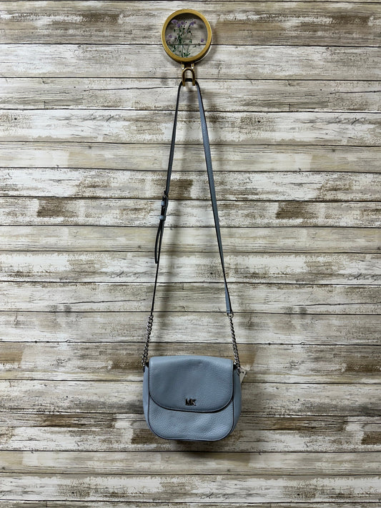 Crossbody Designer By Michael Kors In Blue, Size:Medium