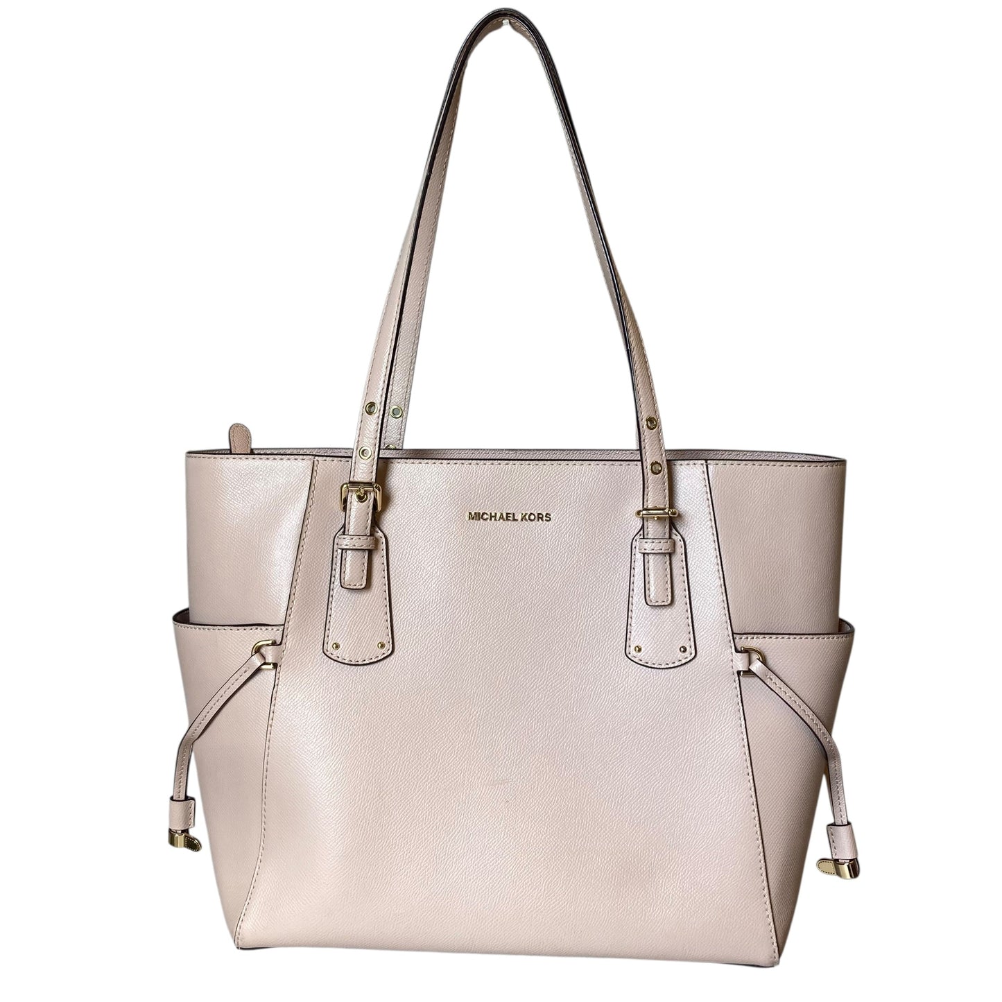 Handbag Designer By Michael Kors In Pink, Size:Large