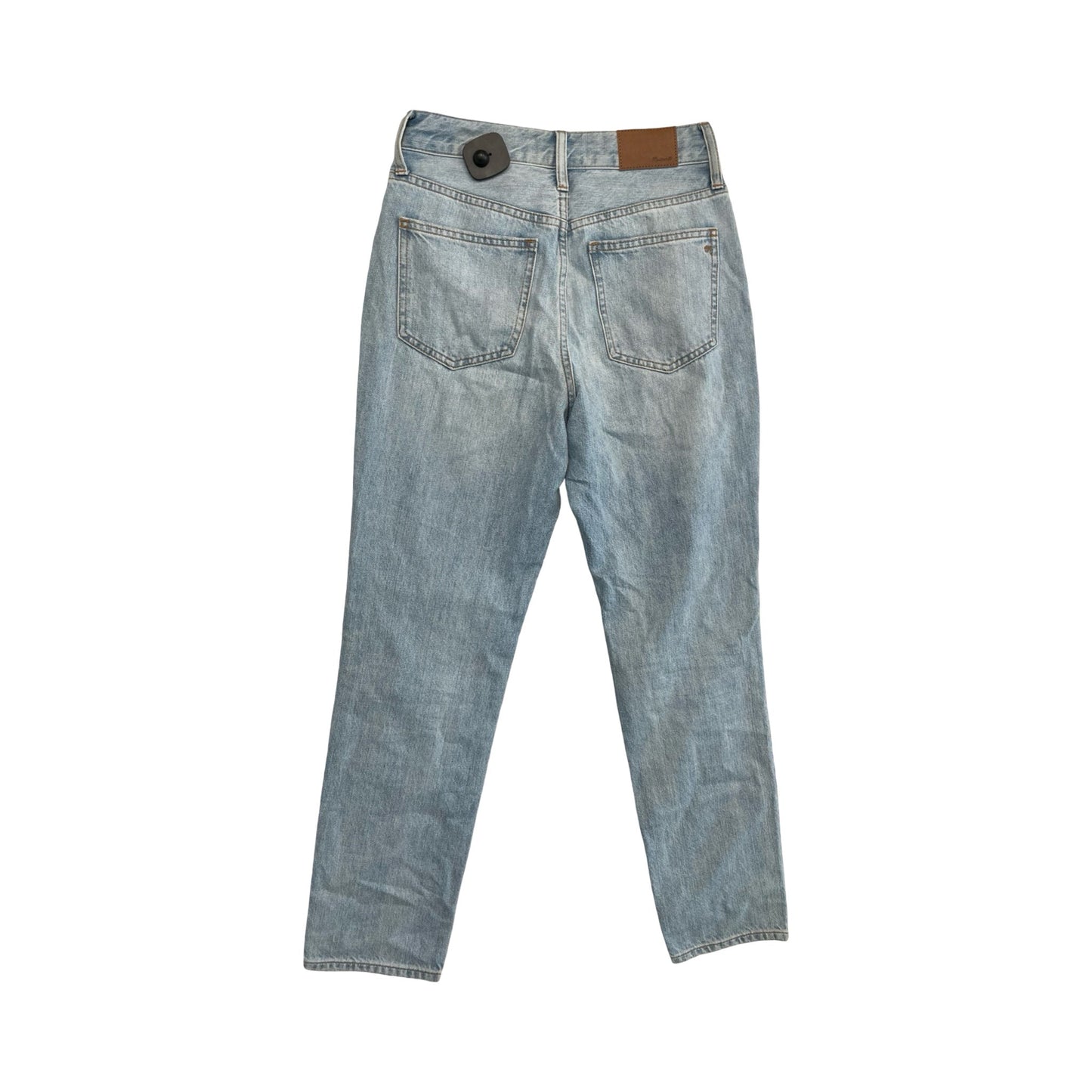 Jeans Straight By Madewell In Blue Denim, Size:0