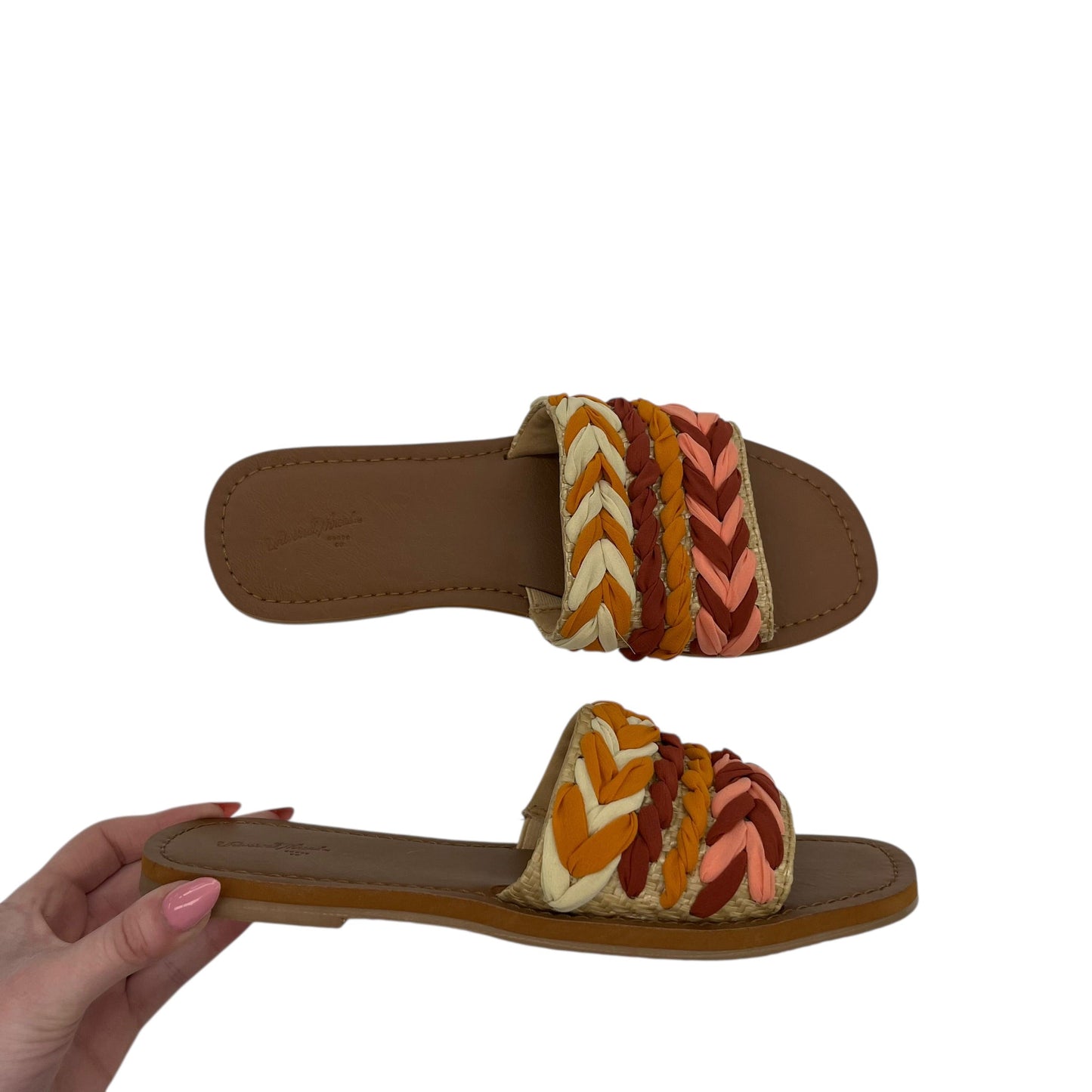 Sandals Flats By Universal Thread In Multi, Size:9