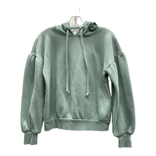 Sweatshirt Hoodie By Nine West In Green, Size:Xs