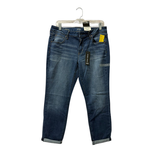 Jeans Cropped By Ana In Blue, Size:10
