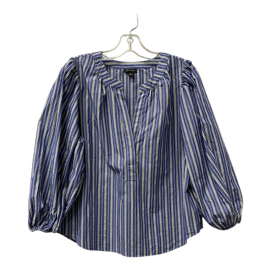 Top Ls By Ann Taylor In Blue, Size:Mp