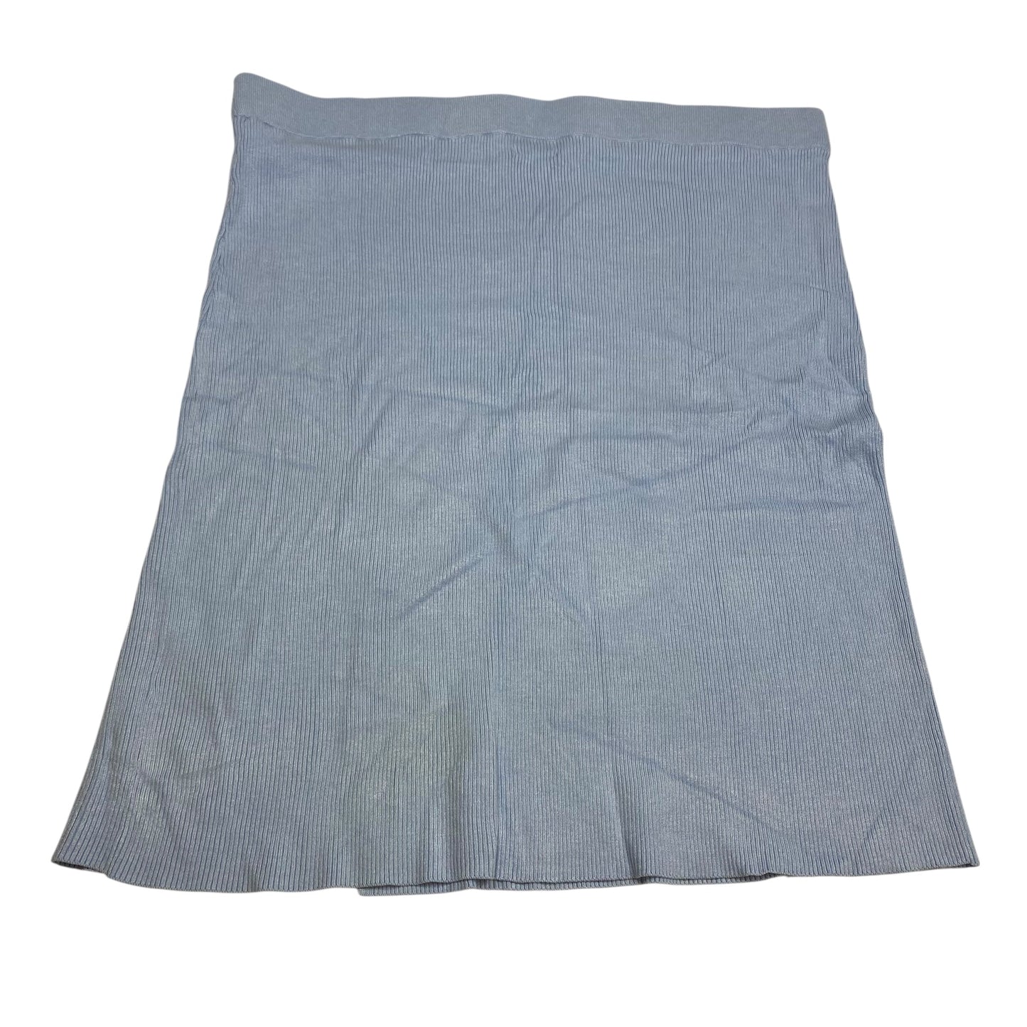 Skirt Midi By H&M In Blue, Size:Xxl