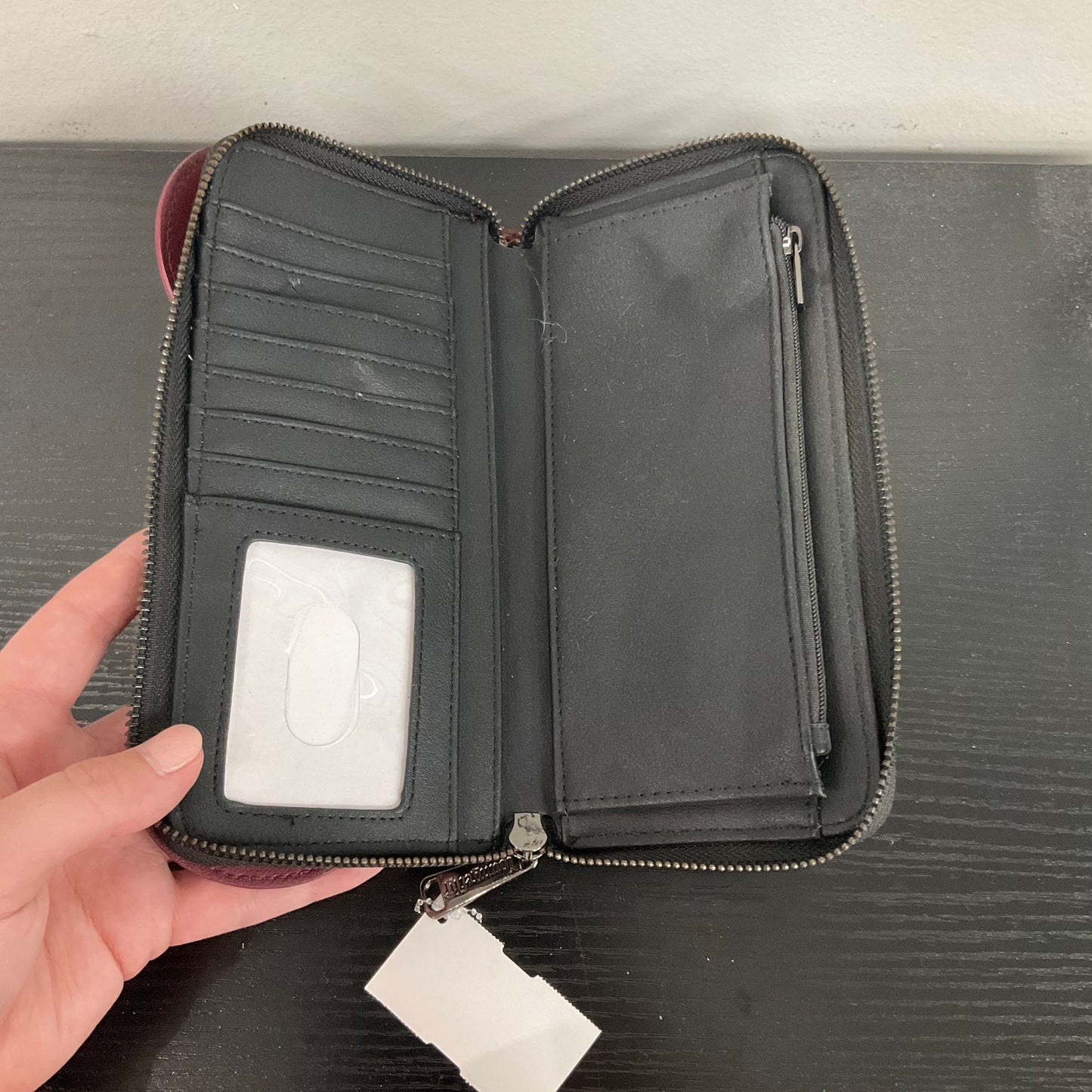 Wallet By Clothes Mentor In Maroon, Size:Medium