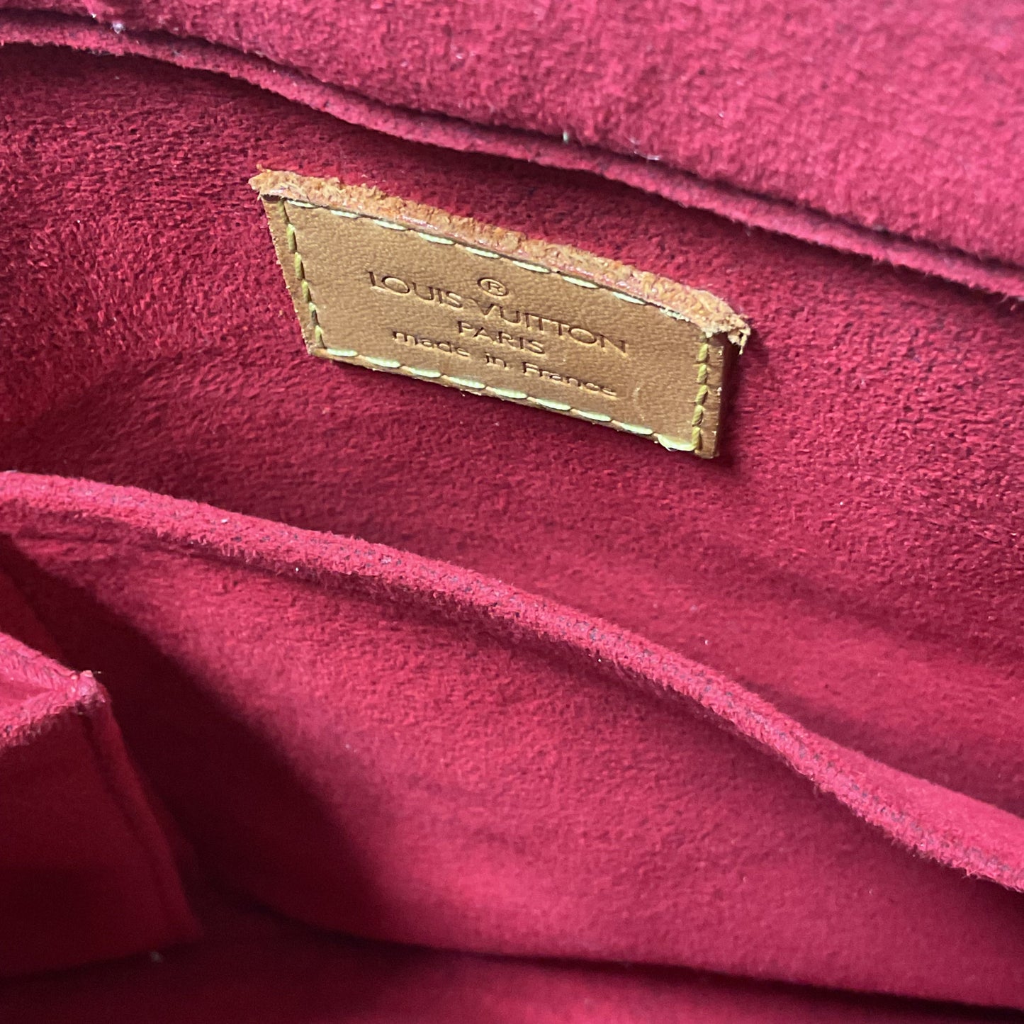 Handbag Luxury Designer By Louis Vuitton In Brown, Size:Medium