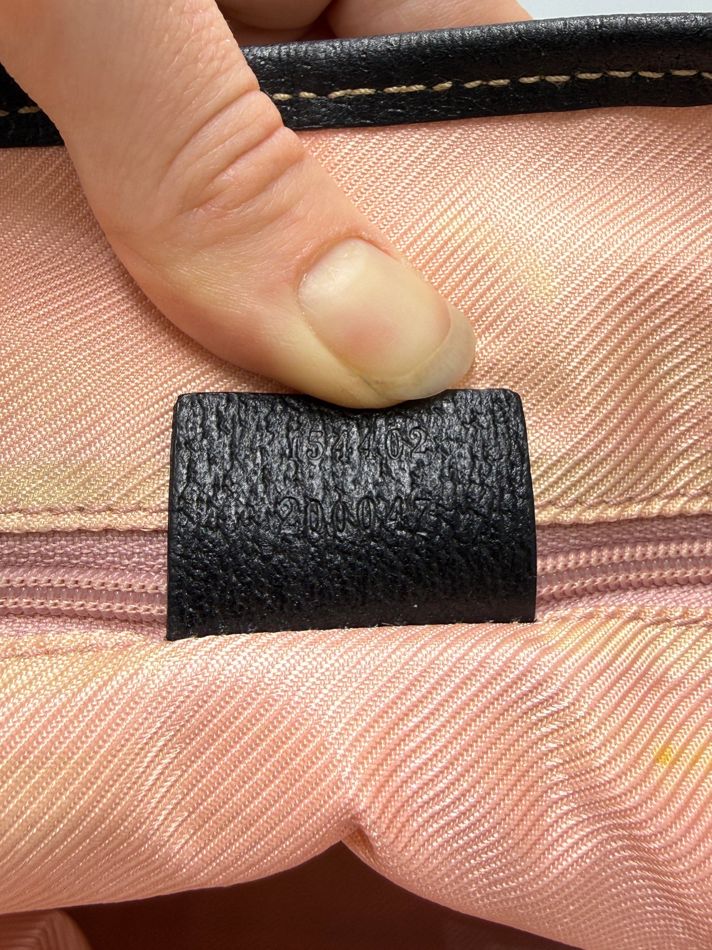 Gucci Satin Charmy Luxury Designer Tote / Handbag