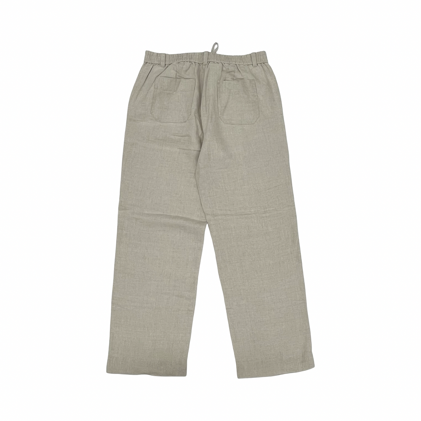 Pants Linen By Talbots In Tan, Size:10