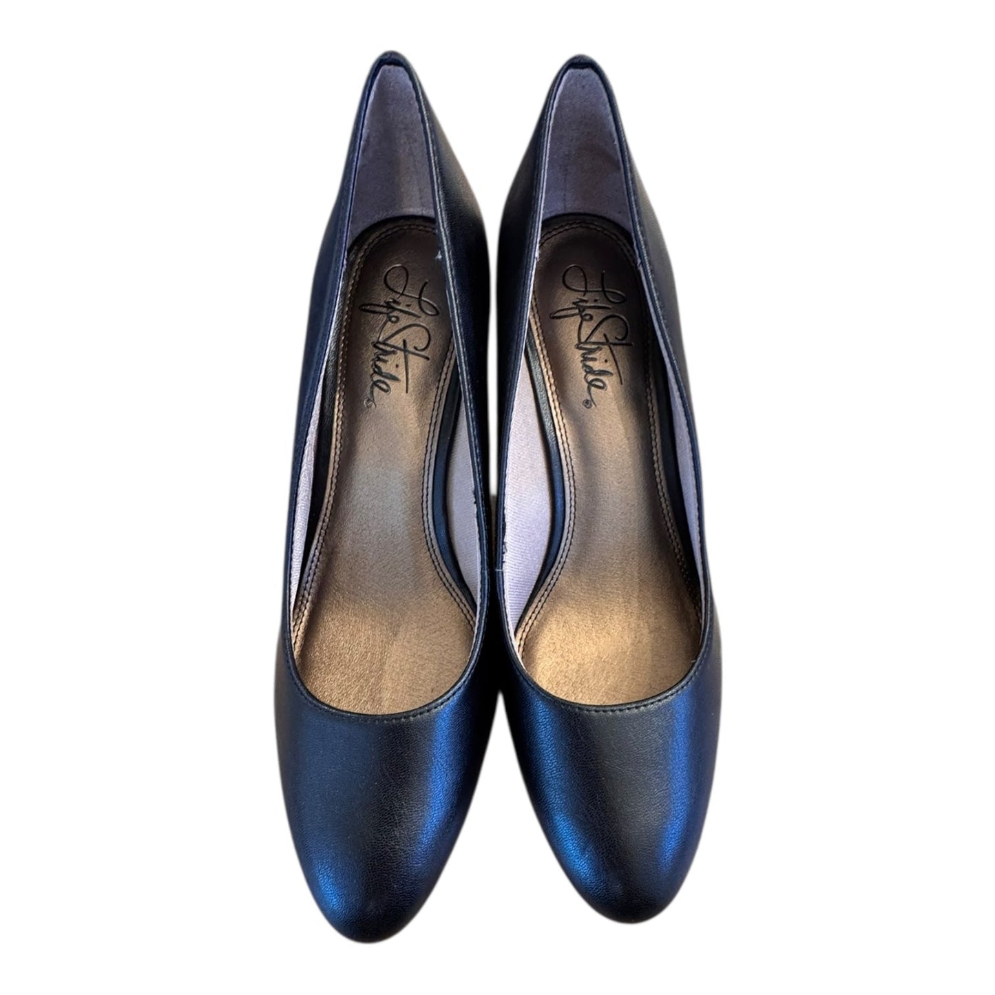 Shoes Heels Block By Life Stride In Black, Size:9.5