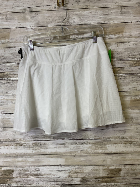 Athletic Skort By Cmc In White, Size:L