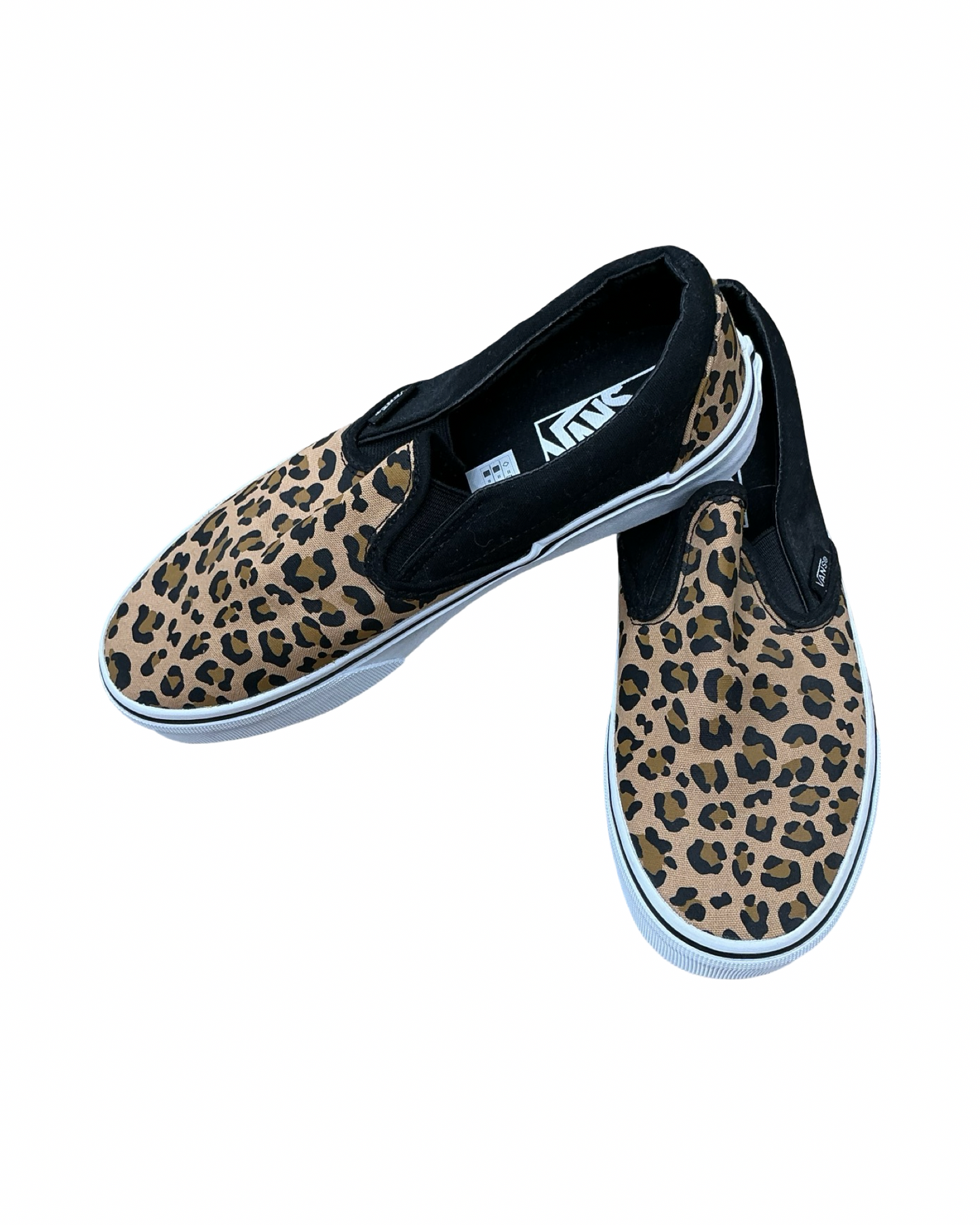 Shoes Sneakers By Vans In Animal Print, Size:7.5
