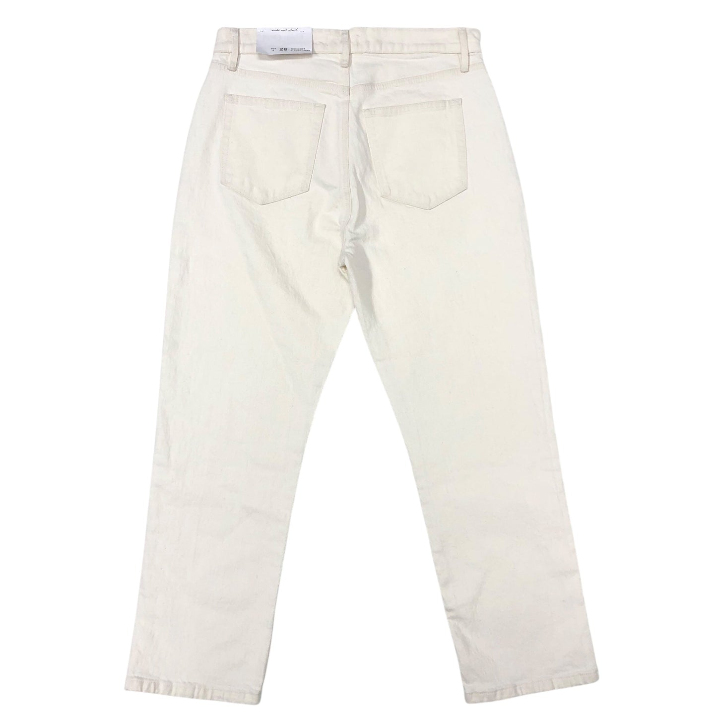 Jeans Cropped By Loft In Beige, Size:6