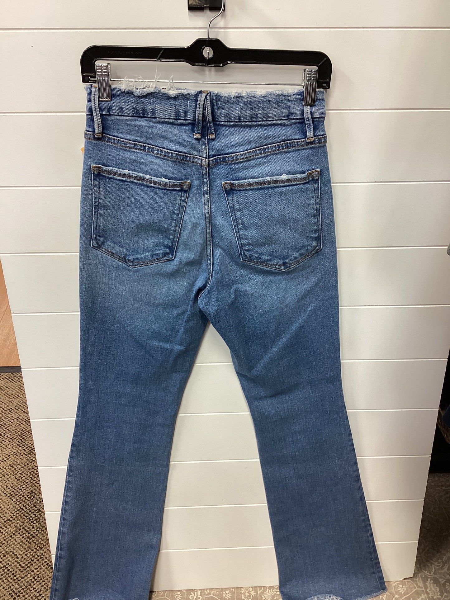 Jeans Boot Cut By Good American In Blue Denim, Size:4