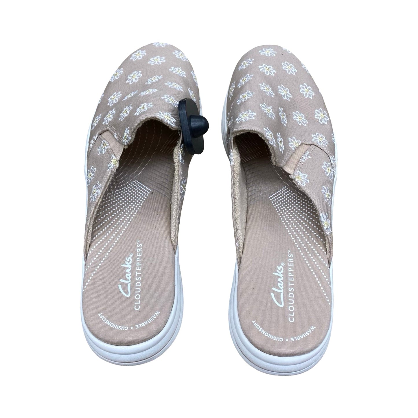 Shoes Flats By Clarks In Floral Print, Size:11