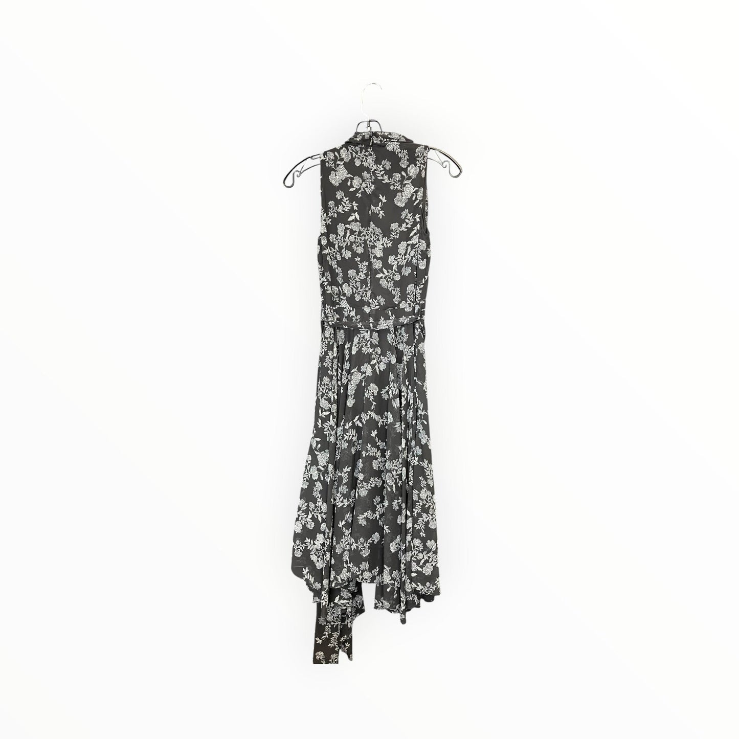 Dress Casual Midi By Ralph Lauren In Black & White, Size:Xs