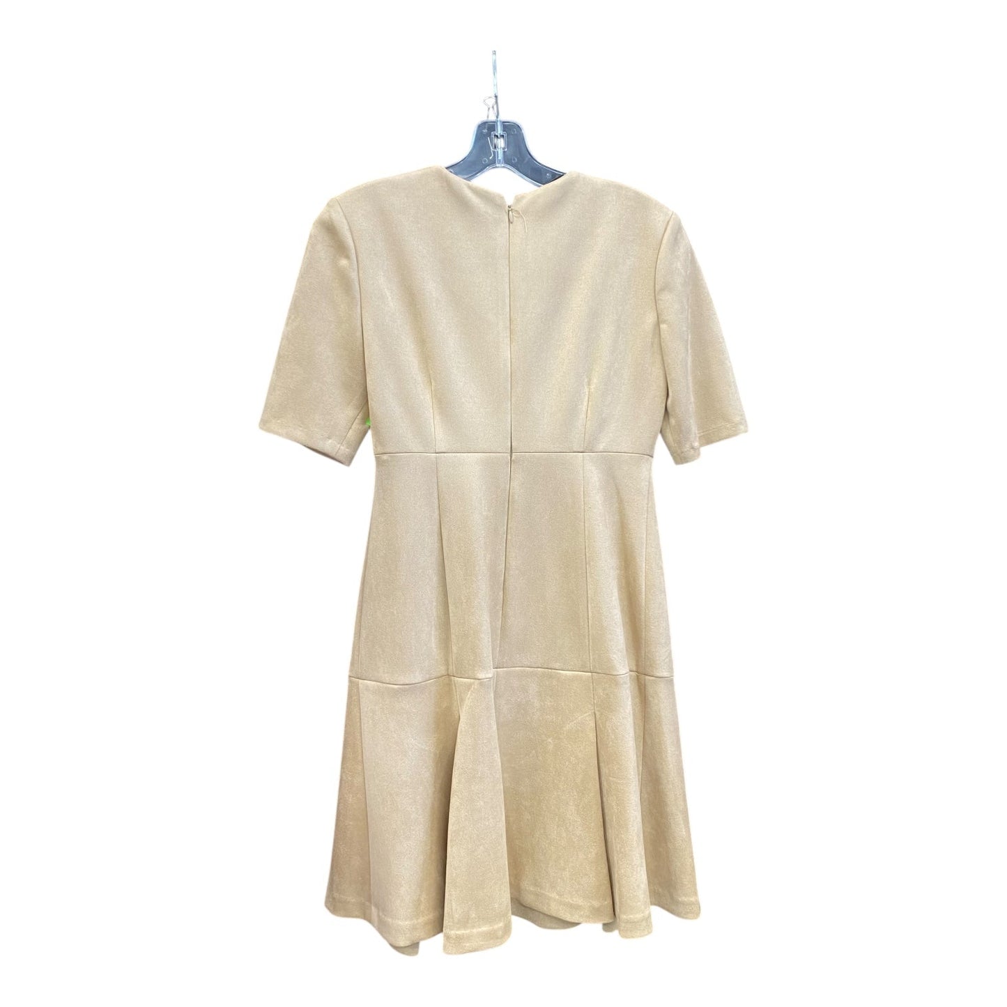 Dress Casual Short By Calvin Klein In Tan, Size:S