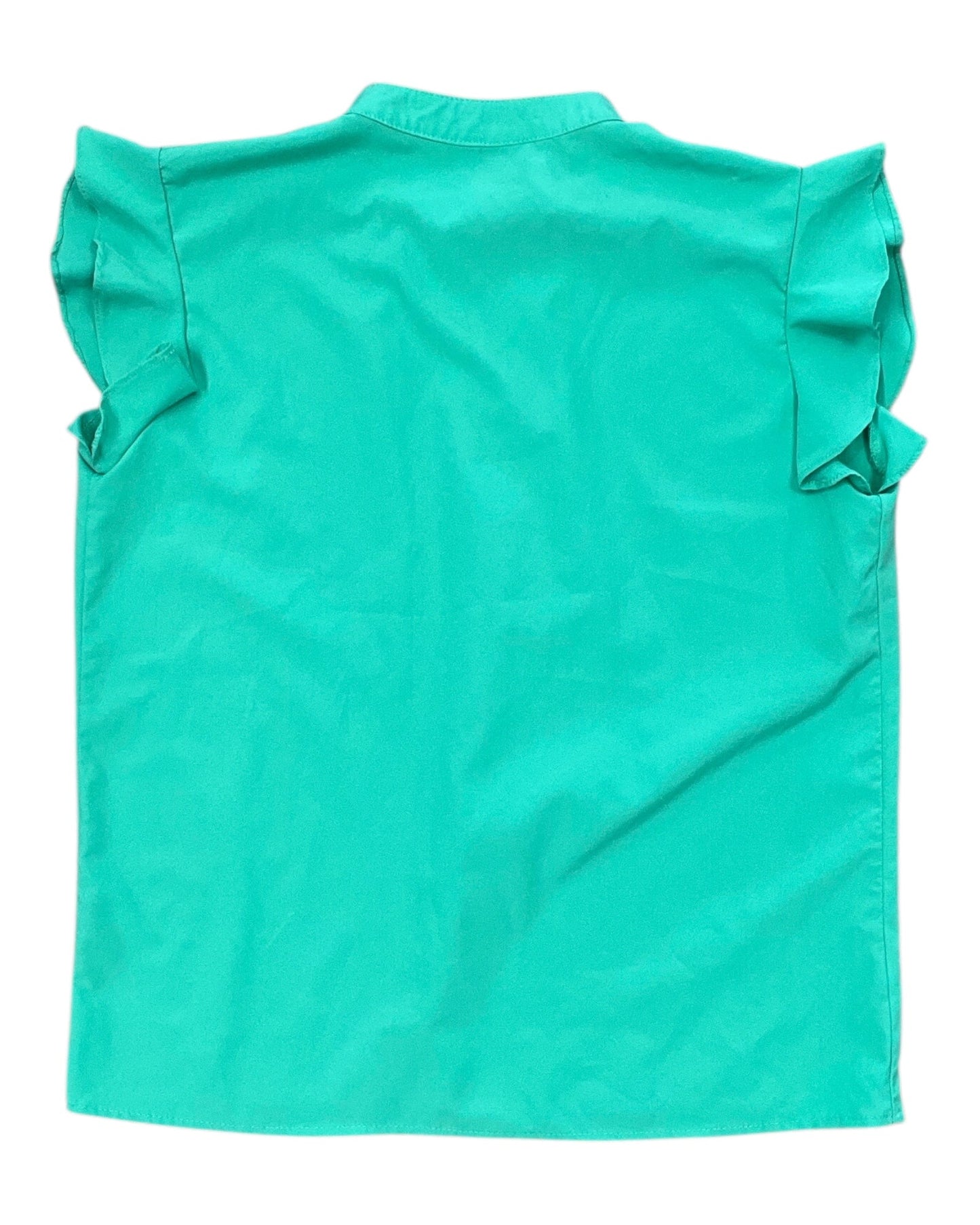 Top Ss By Clothes Mentor In Green, Size:2X