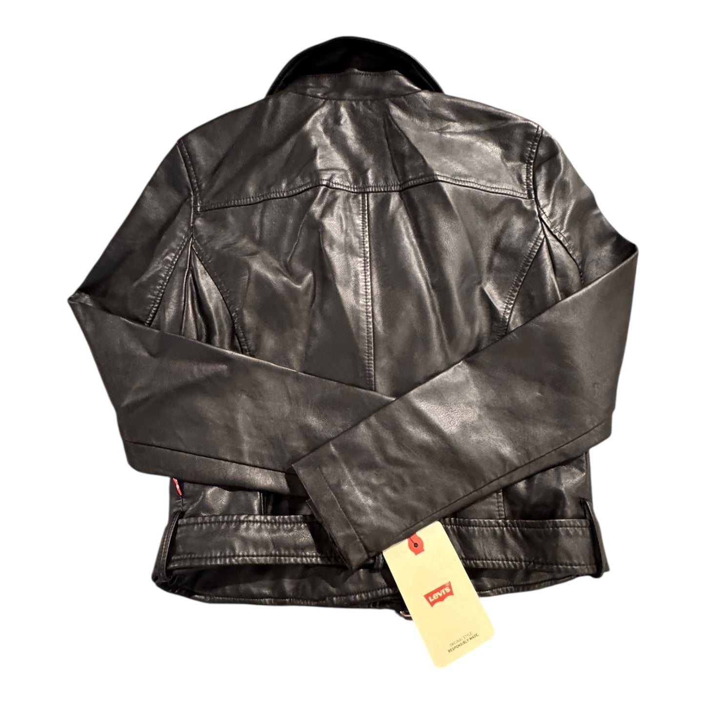 Moto Jacket By Levis In Black, Size:M