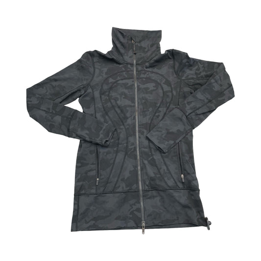Athletic Jacket By Lululemon In Camouflage Print, Size:8