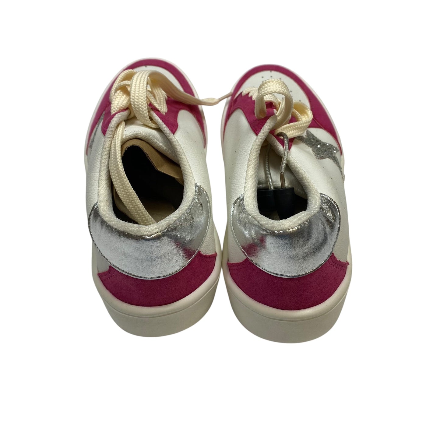 Shoes Sneakers By MKS In Pink & White, Size:9