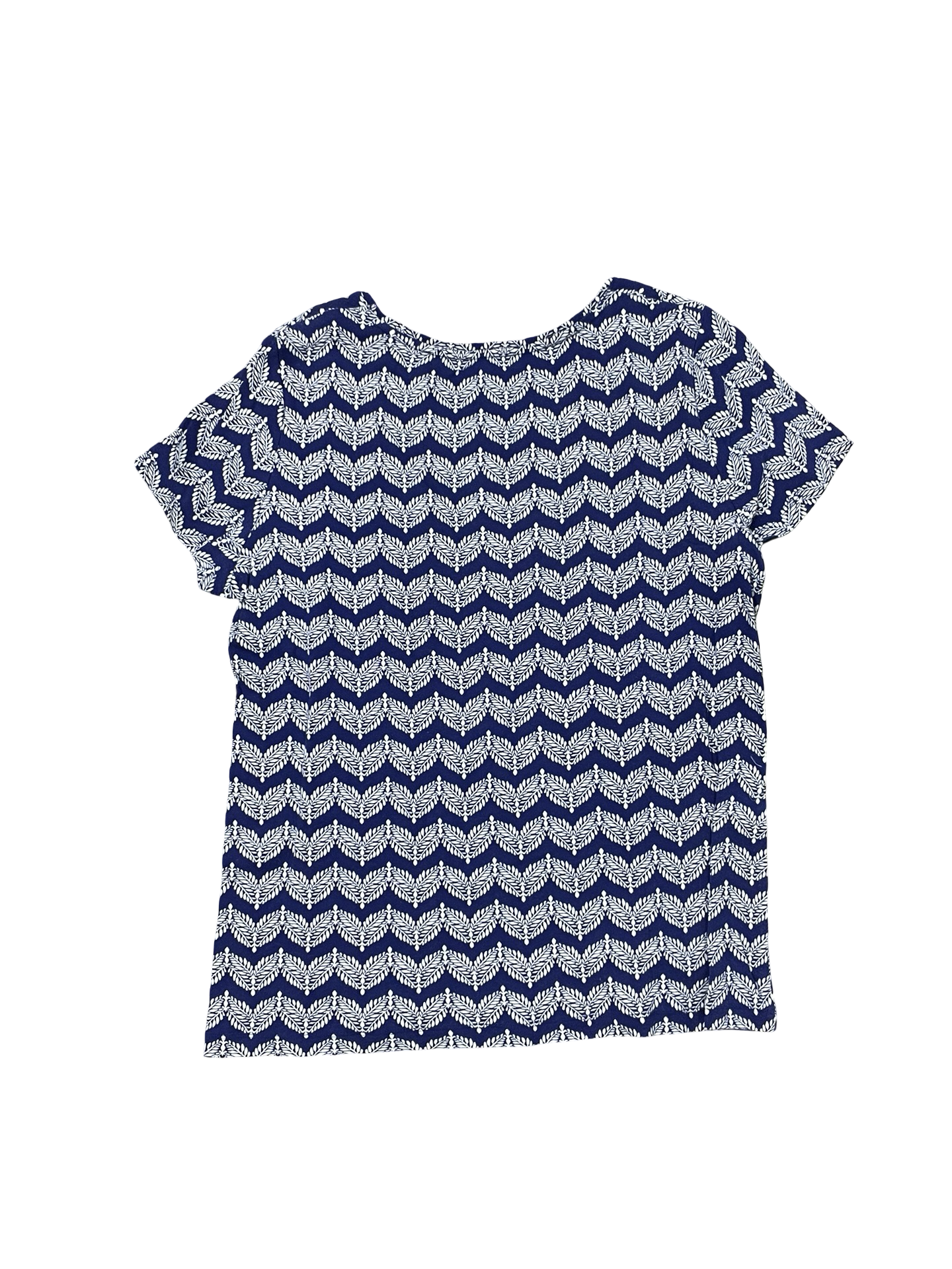 Top Ss By St Johns Bay In Purple & White, Size:L